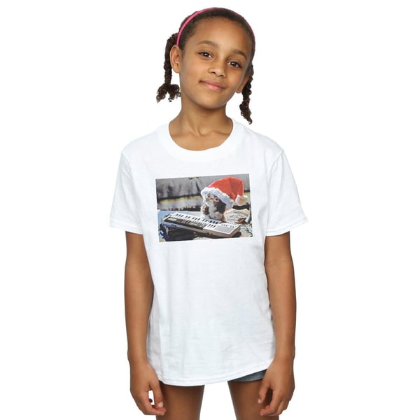 Gremlins Girls Mogwai Christmas Hat Cotton T-Shirt