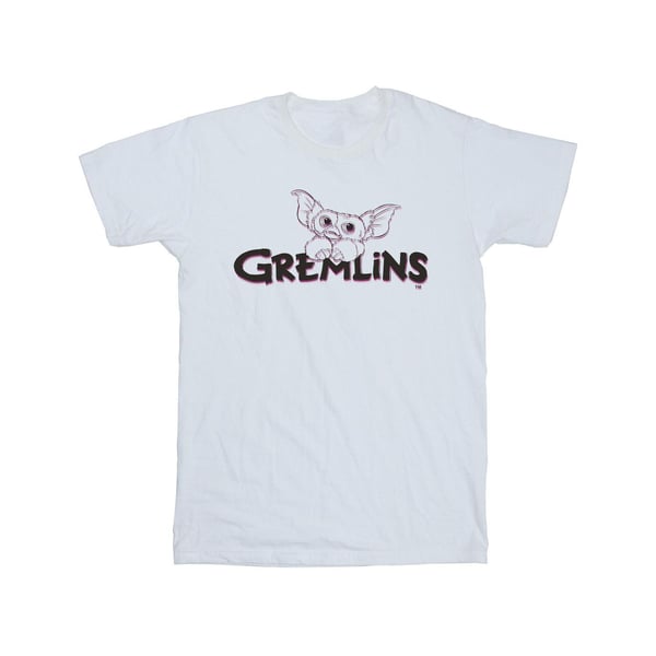 The Gremlins Girls Logo Line Cotton T-Shirt