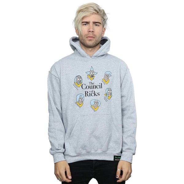 Rick And Morty Mens Council Of Ricks Hoodie