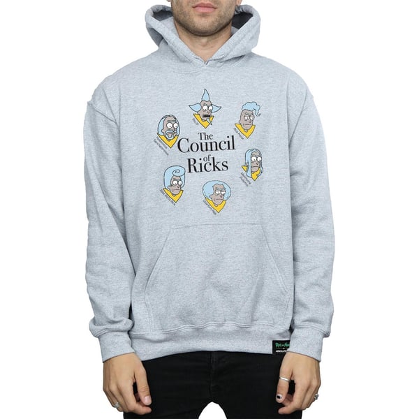 Rick And Morty Mens Council Of Ricks Hoodie