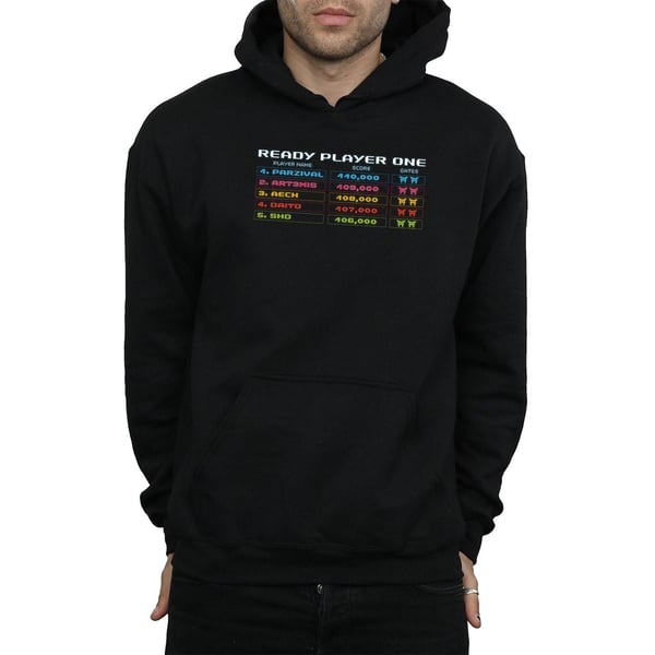 Ready Player One Mens 8-Bit Scoreboard Hoodie