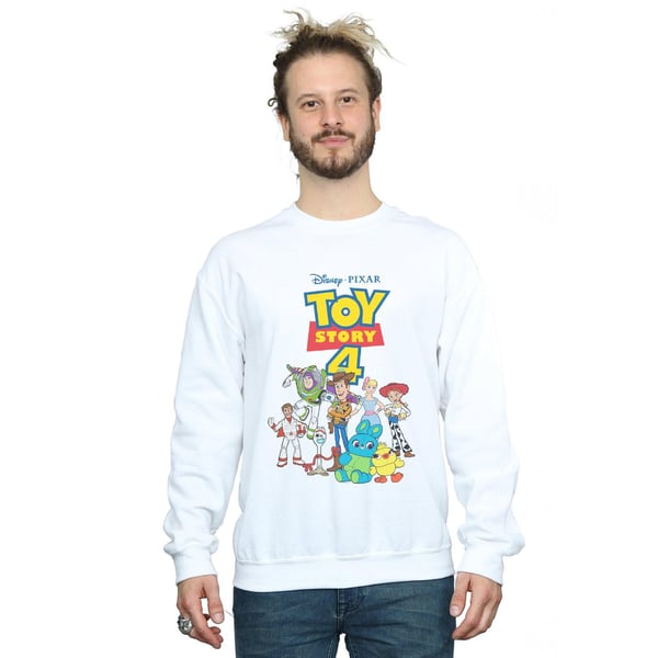 Disney Mens Toy Story 4 Crew Sweatshirt