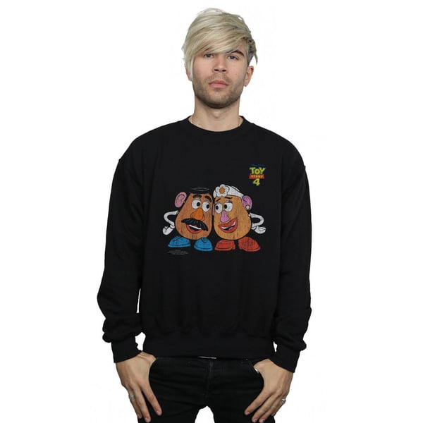 Disney Mens Toy Story 4 Mr And Mrs Potato Head Sweatshirt
