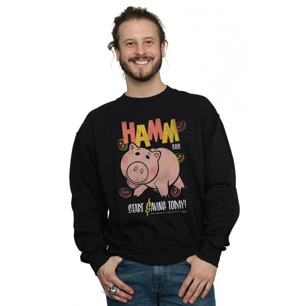 Disney Miesten Toy Story 4 Hamm Säästöpossu -collegepaita