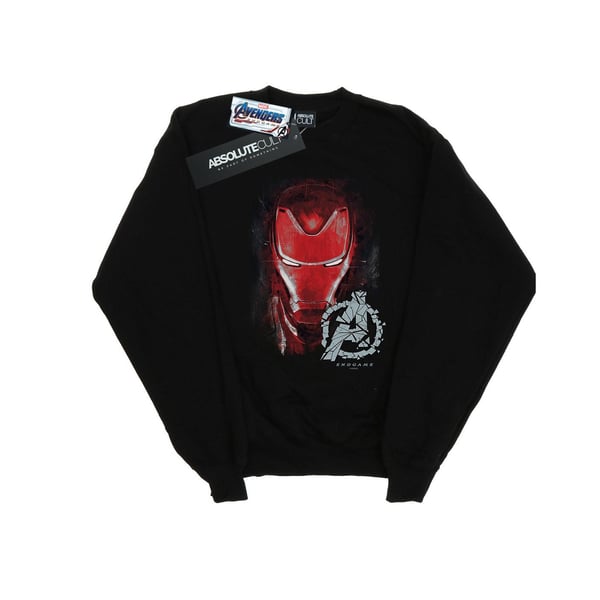 Marvel Herr Avengers Endgame Iron Man Borstad Sweatshirt