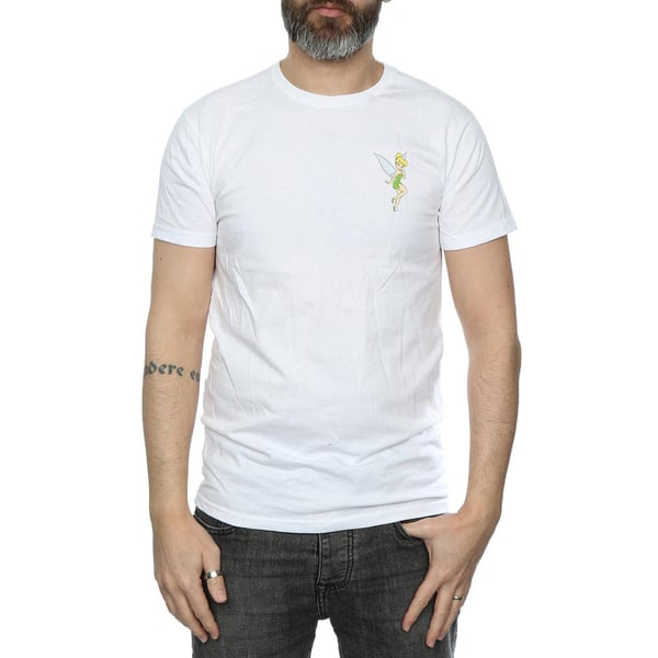 Disney Mens Tinkerbell Chest T-Shirt