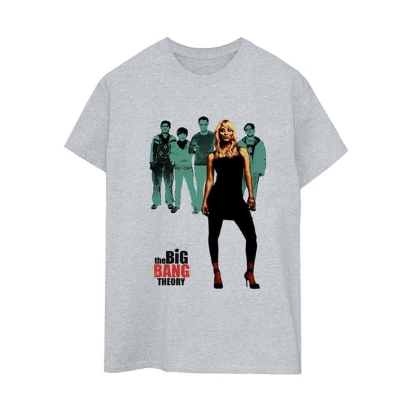 The Big Bang Theory naisten Penny Standing -puuvillainen boyfriend-T-paita The Big Bang Theory naisten Penny Standing -puuvillainen boyfriend-T-paita