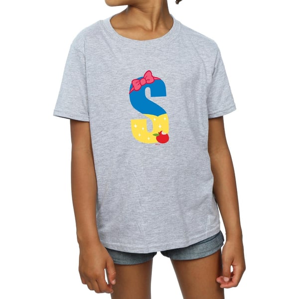Disney Girls Alphabet S Is For Snow White Cotton T-Shirt