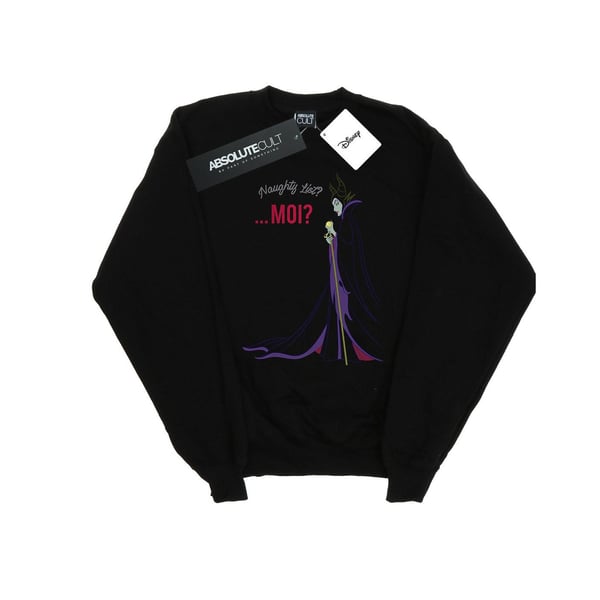 Disney Mens Maleficent Christmas Naughty List Sweatshirt