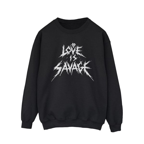 Disney Mens Villains Love Is Savage Sweatshirt