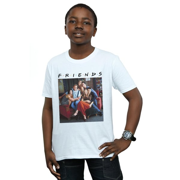 Friends Pojkgrupp Fotografi Soffa T-Shirt