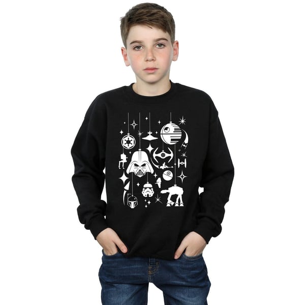 Star Wars Boys Christmas Decorations Sweatshirt
