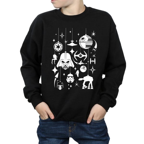 Star Wars Boys Christmas Decorations Sweatshirt