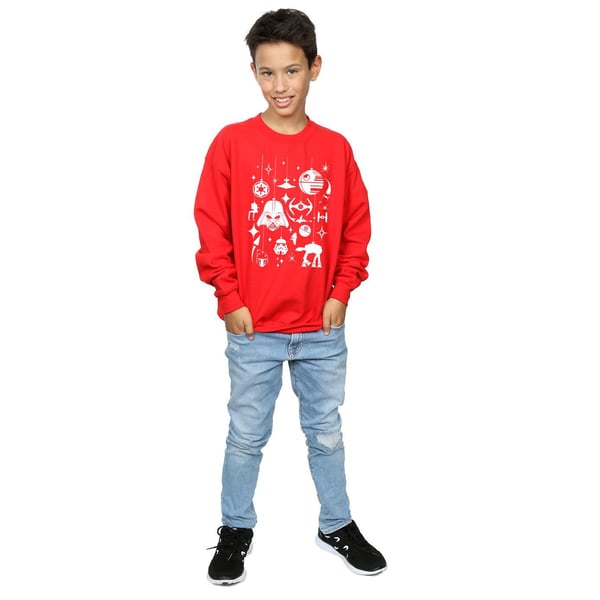 Star Wars Boys Christmas Decorations Sweatshirt