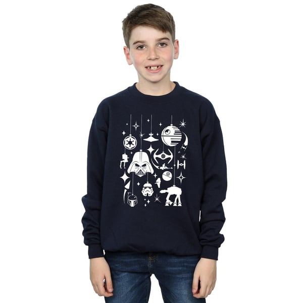 Star Wars Boys Christmas Decorations Sweatshirt