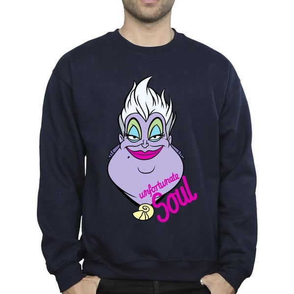 Disney Mens Villains Ursula Unfortunate Soul Sweatshirt