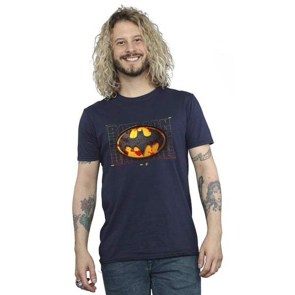 DC Comics miesten The Flash Batman Red Splatter T-paita