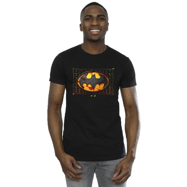 DC Comics miesten The Flash Batman Red Splatter T-paita