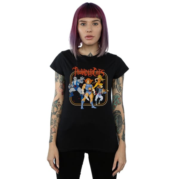 Thundercats Womens/Ladies Group Frame Cotton T-Shirt