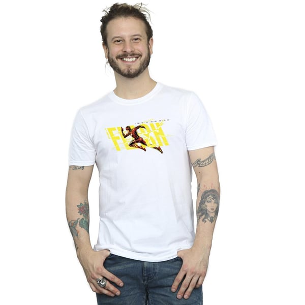 DC Comics Mens The Flash Lightning Dash T-Shirt