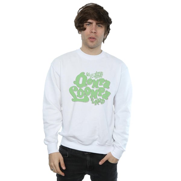 Willy Wonka And The Chocolate Factory Mens Oompa Loompa Land Sweatshirt