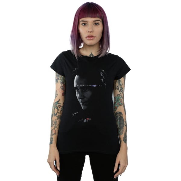 Marvel Womens/Ladies Avengers Endgame Avenge The Fallen Loki Cotton T-Shirt