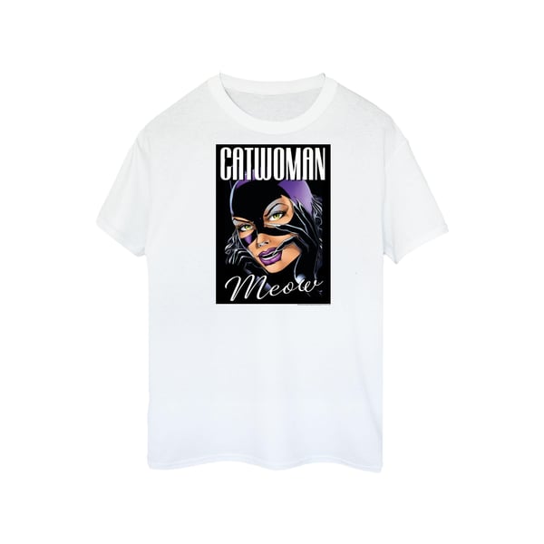 DC Comics Womens/Ladies Batman Catwoman Feline Fatale Cotton T-Shirt