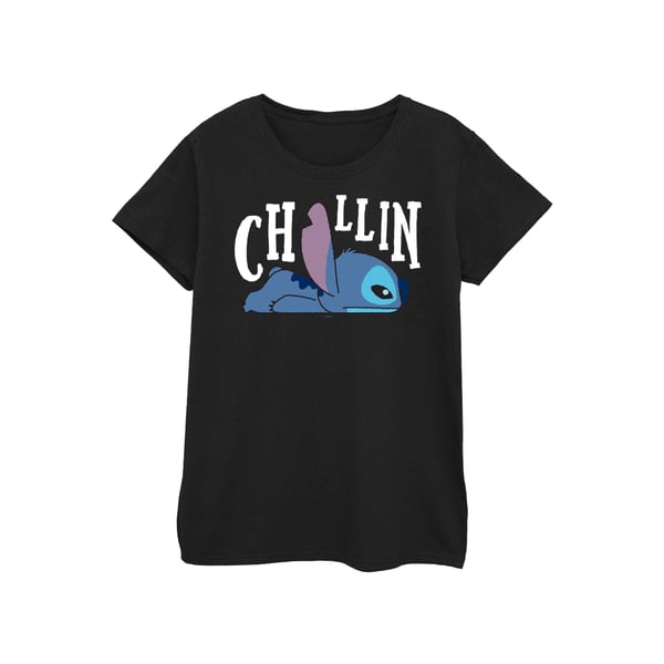 Disney naisten Lilo ja Stitch Chillin puuvillainen T-paita