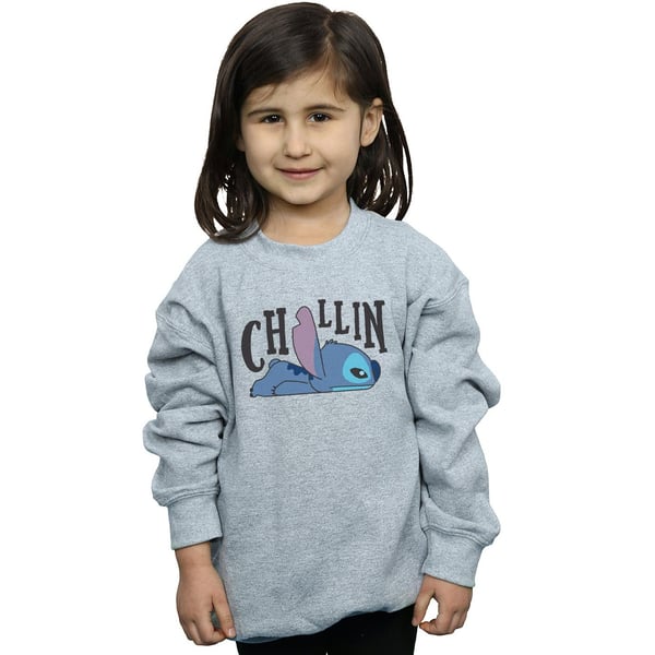 Disney Girls Lilo And Stitch Chillin Sweatshirt