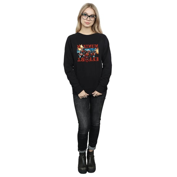 Marvel Womens/Ladies Deadpool Maximum Effort Sweatshirt