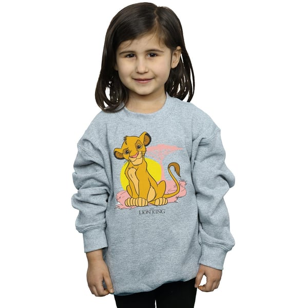 Disney Girls The Lion King Simba Pastel Sweatshirt