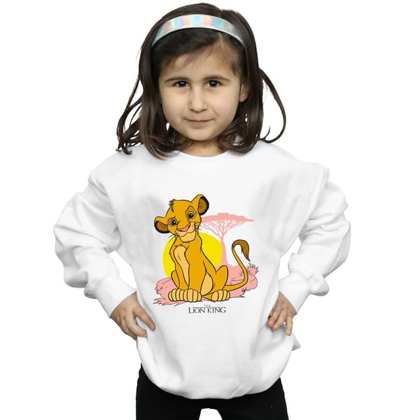 Disney Girls The Lion King Simba Pastel Sweatshirt