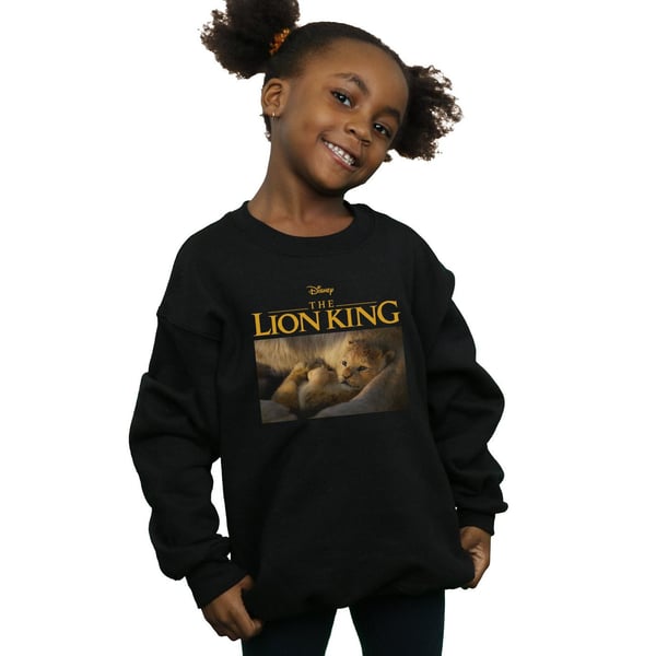 Disney Girls The Lion King Movie Baby Simba Photo Sweatshirt