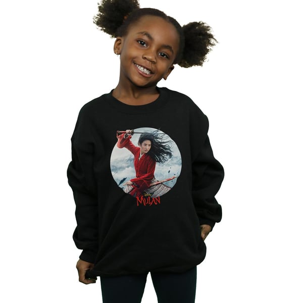 Disney Girls Mulan Movie Sword Poster Sweatshirt