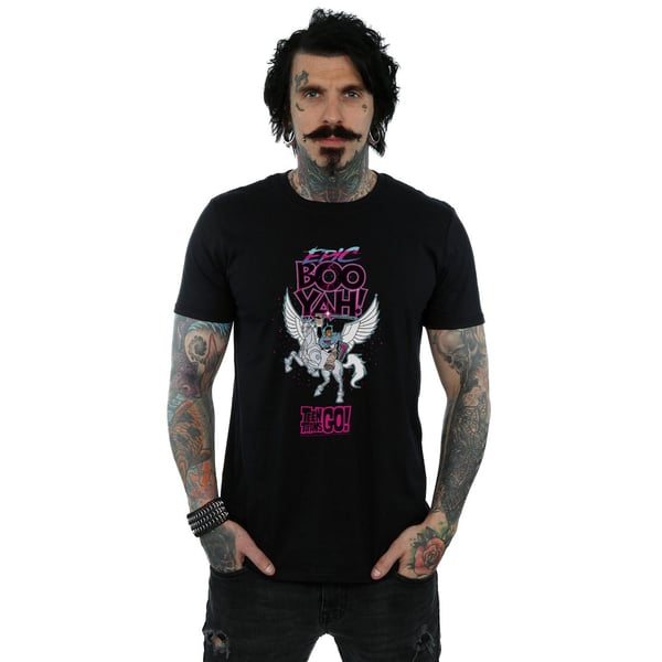 DC Comics Mens Teen Titans Go Epic Boo Yah T-Shirt