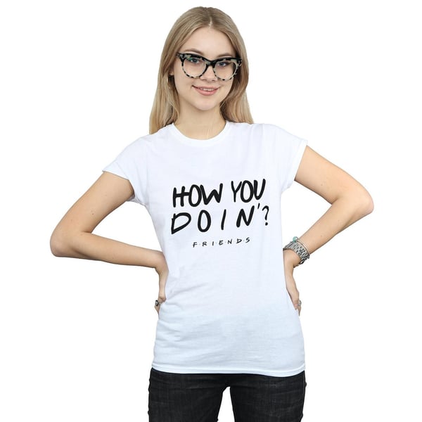 Friends Womens/Ladies How You Doin? Cotton T-Shirt
