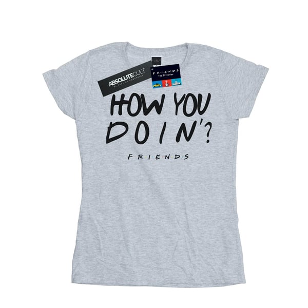 Friends Dam/Kvinnor How You Doin? T-shirt i bomull