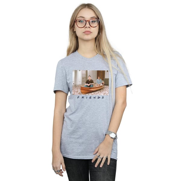 Friends Womens/Ladies Joey And Chandler Boat Cotton Boyfriend T-Shirt