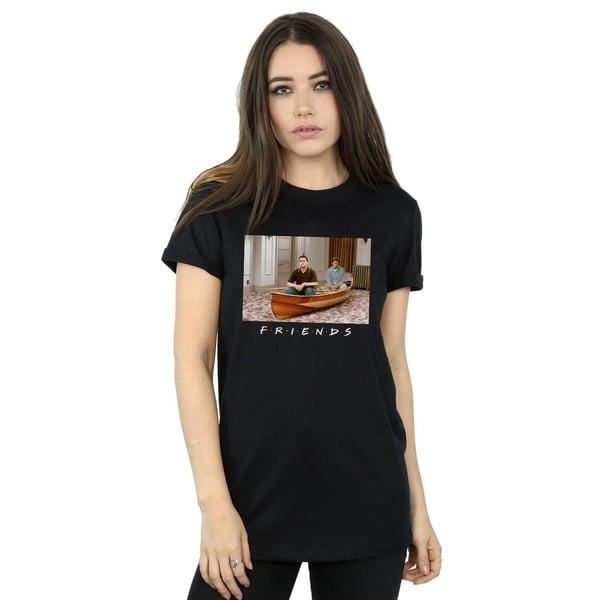 Friends Womens/Ladies Joey And Chandler Boat Cotton Boyfriend T-Shirt
