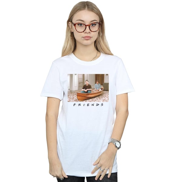 Friends Womens/Ladies Joey And Chandler Boat Cotton Boyfriend T-Shirt