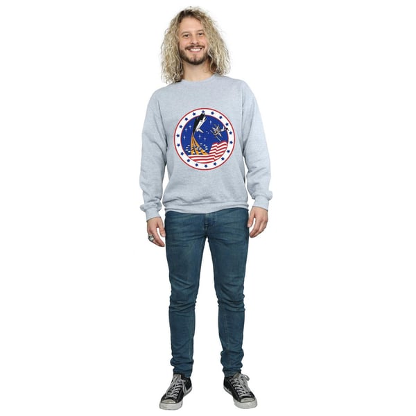 NASA Mens Classic Rocket 76 Sweatshirt