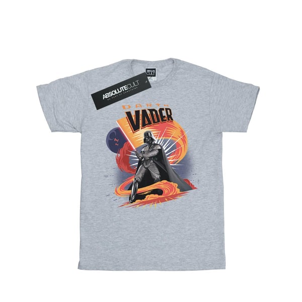 Star Wars Girls Darth Vader Swirling Fury Cotton T-Shirt