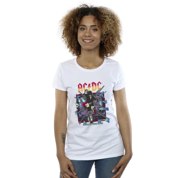 ACDC Womens/Ladies Blow Up Your Video Jump Cotton T-Shirt