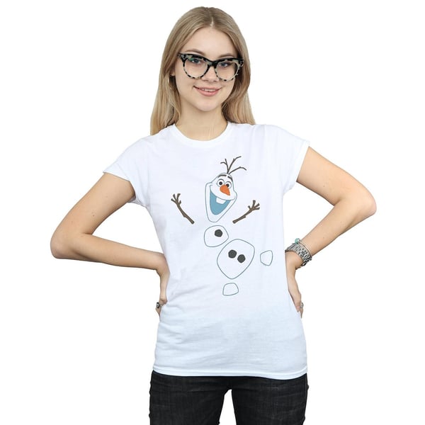 Disney Naiset/Naisten Frozen Olaf Deconstructed Puuvilla T-paita