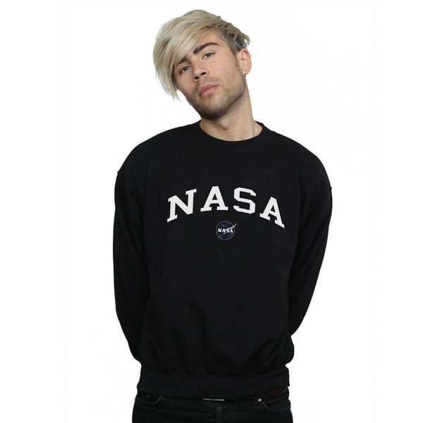 NASA Mens Collegiate Logo Sweatshirt