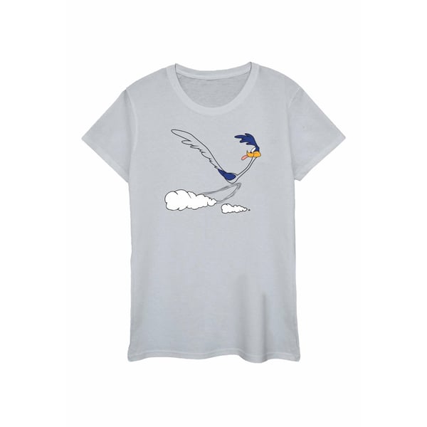 Looney Tunes Dam/Kvinnor Road Runner Löpar T-shirt i Bomull