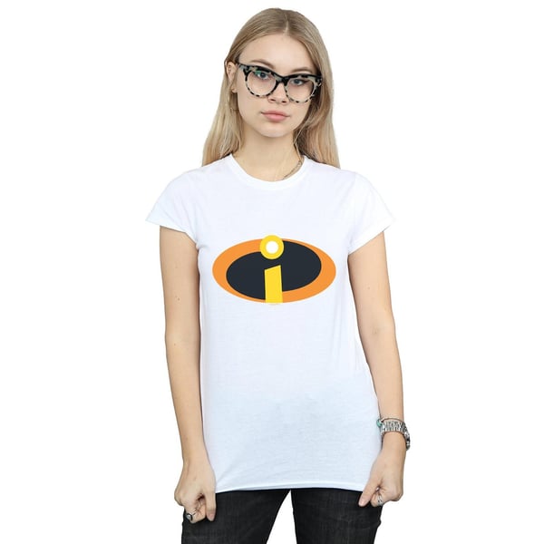 Disney Womens/Ladies The Incredibles Costume Logo Cotton T-Shirt