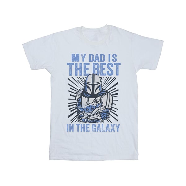 Star Wars Girls Mandalorian Best Dad Cotton T-Shirt