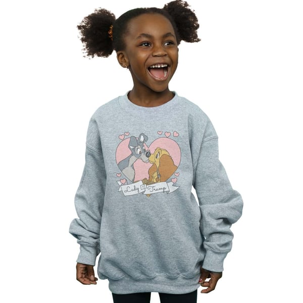 Disney Girls Lady And The Tramp Love Sweatshirt