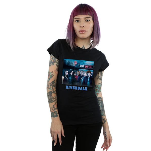 Riverdale Womens/Ladies Diner Poster Cotton T-Shirt